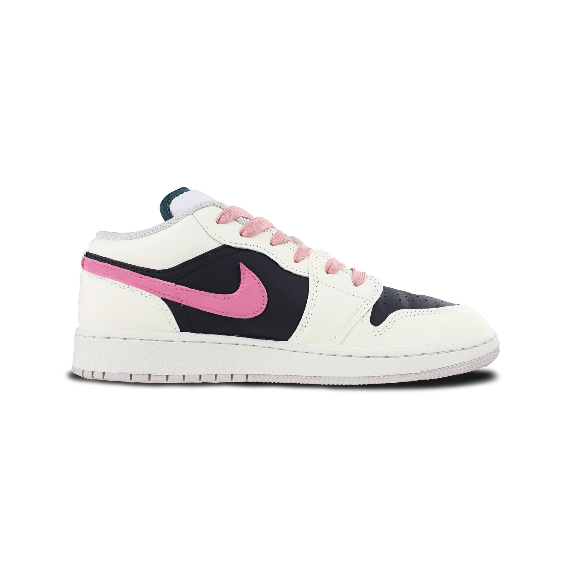 Jordan Air Jordan 1 Abrasion Resistant Abrasion Resistant Low top Vintage Basketball Shoes Unisex Beige