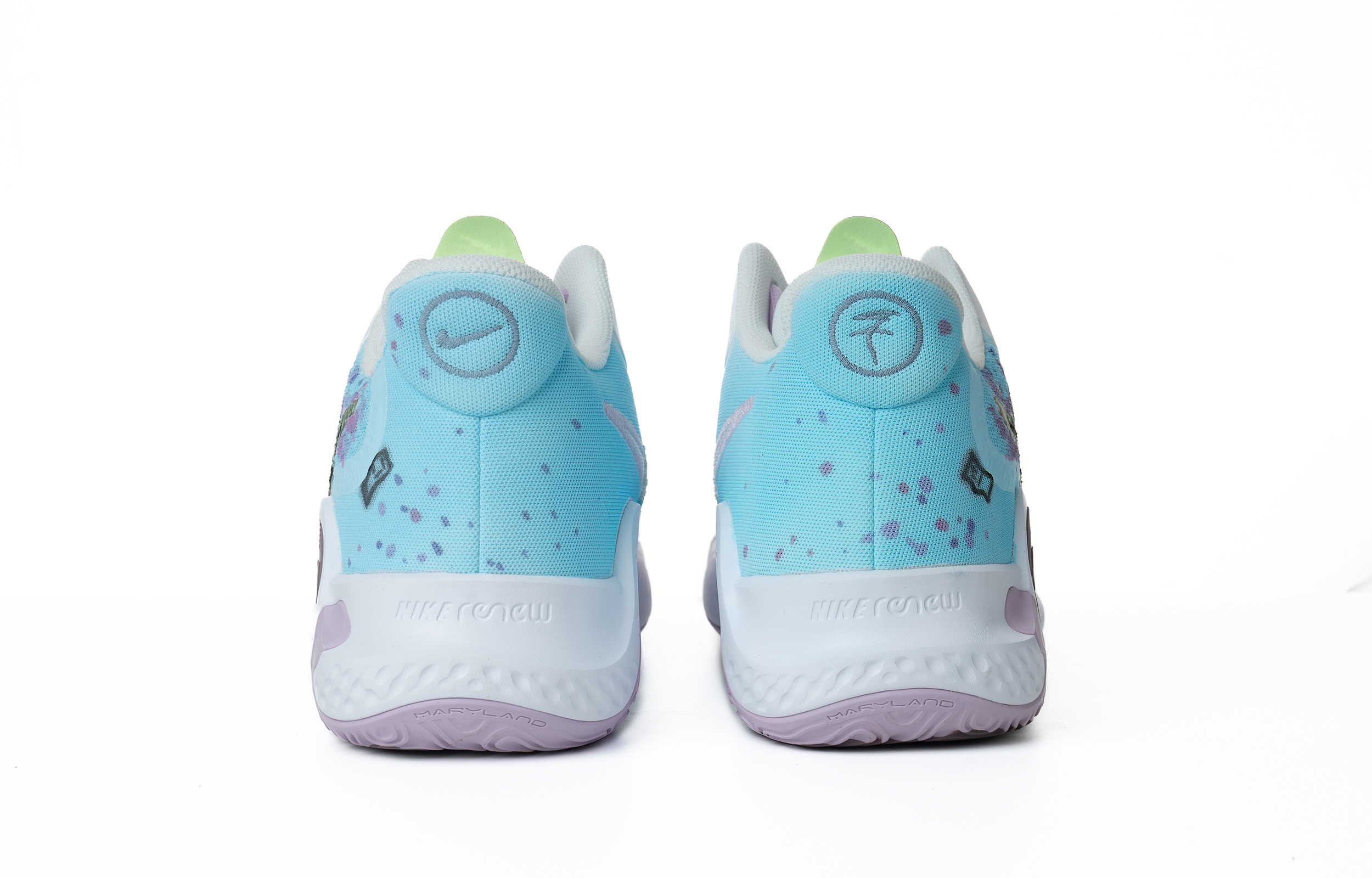 Nike KD Trey 5 IX Breast Cancer Charity Collection Fabric Mid top Basketball Shoes Unisex White Pink Fashion Versatile