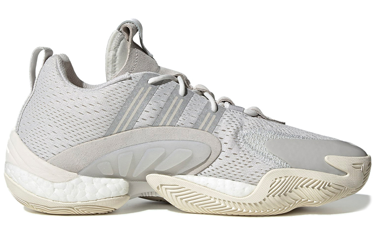Мужские кроссовки adidas Originals Crazy BYW X 2.0 (серо-белые) — Серый / белый — фото 2