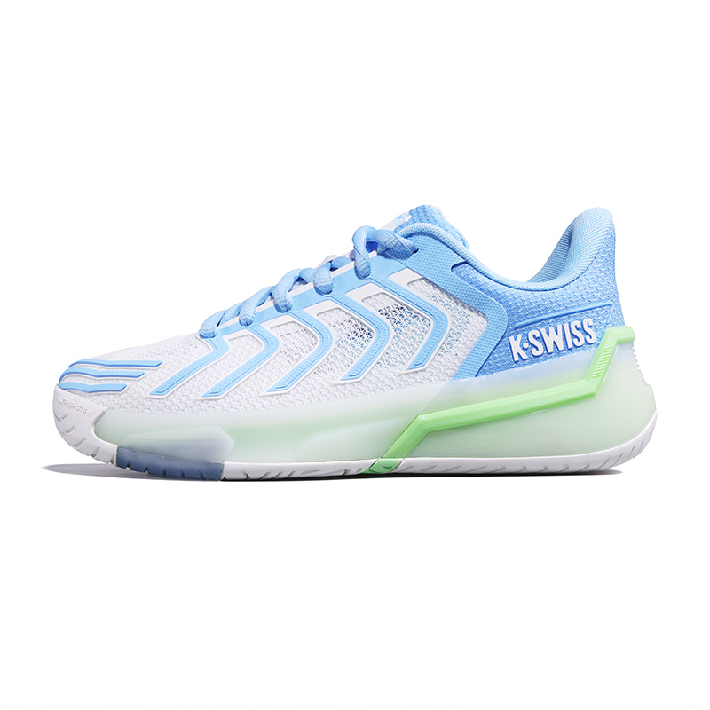 K·SWISS ULTRASHOT 4 Cushioning Abrasion Resistant Low top Tennis Shoes Women’s White Blue