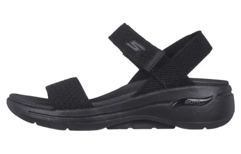 Skechers Go Walk Arch Fit Sandal Sports Sandals Women's All Black