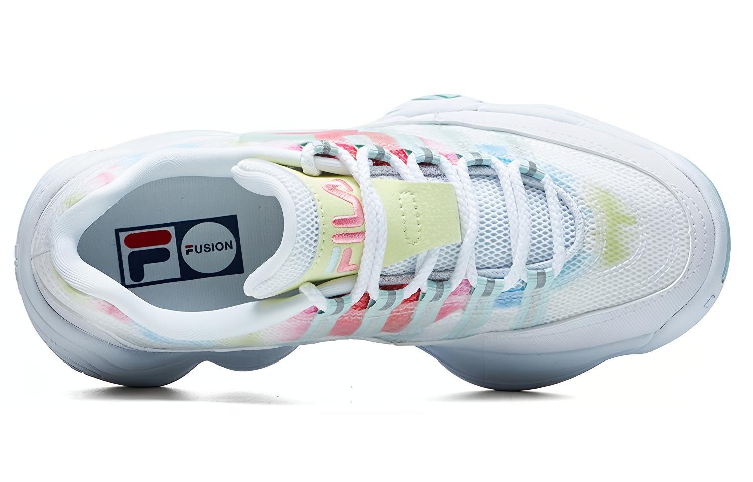 FILA FUSION Shoes ‘White Yellow’ Women’s