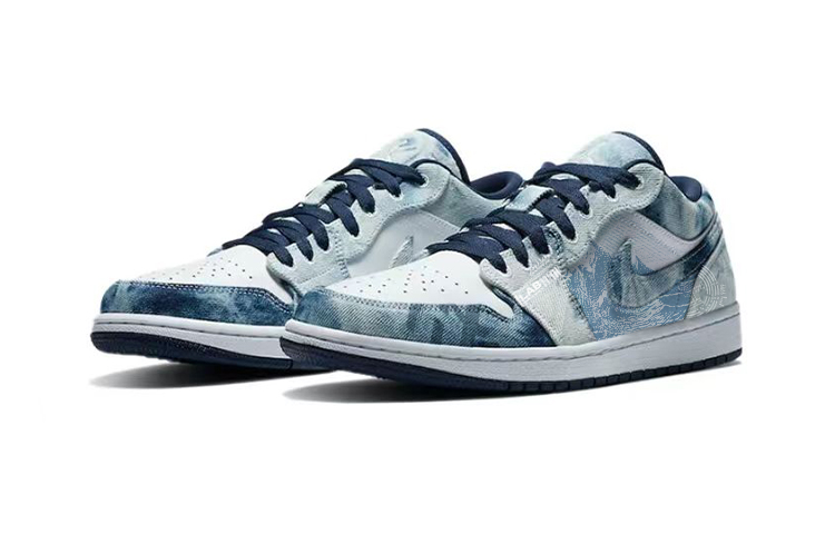 Jordan Air Jordan 1 Abrasion Resistant Breathable Abrasion Resistant Breathable Low top Vintage Basketball Shoes Men’s