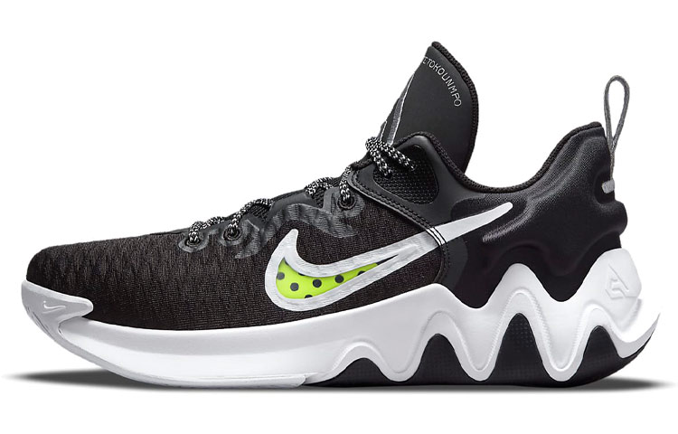 Nike Giannis Immortality ep mesh fabric Antetokounmpo simple shock-absorbing and anti-slip wear-resistant low-top retro basketball shoes men's black and white green domestic version