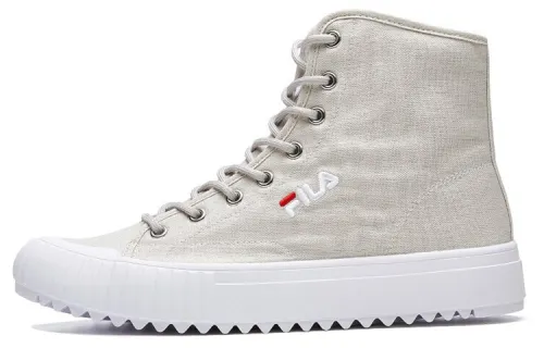 FILA Trail Abrasion Resistant High top Canvas Shoes Men's Bellflower Gray