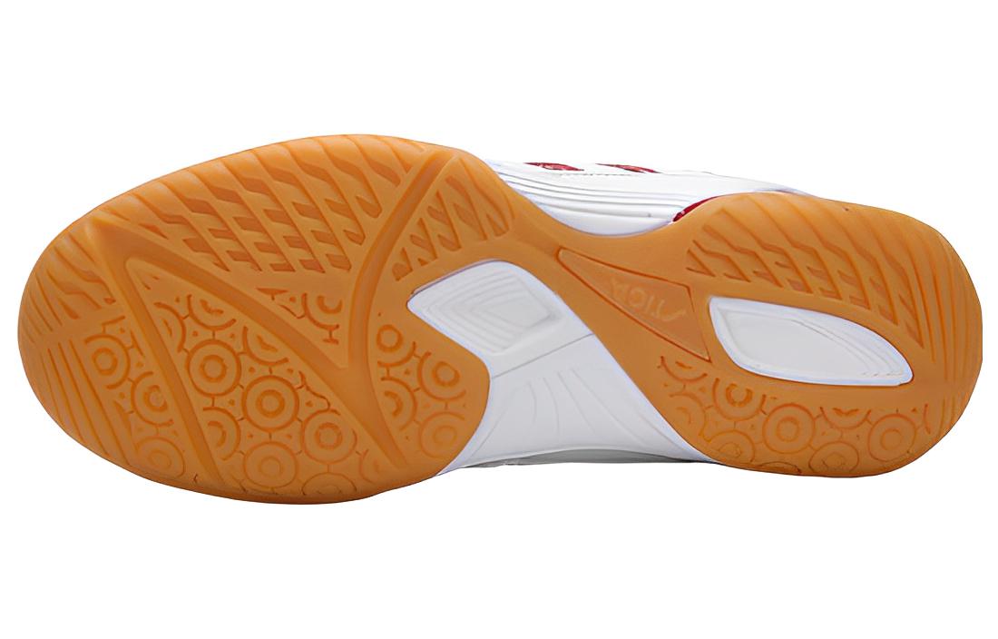 Stiga Slip Resistant Abrasion Resistant Low top Training Shoes Unisex White Red