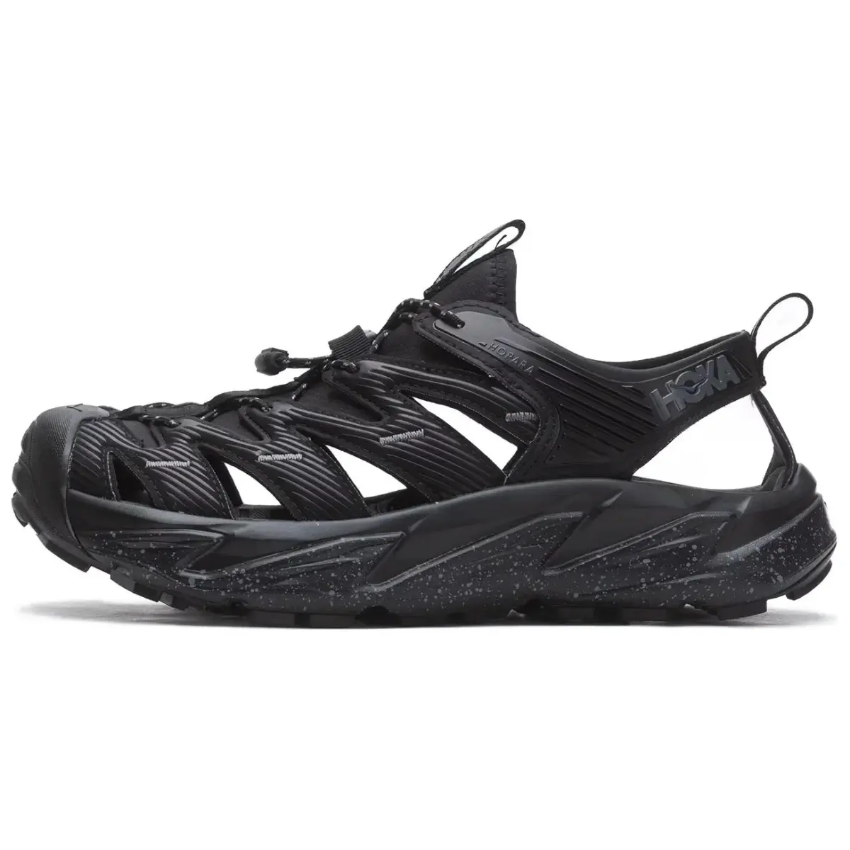 HOKA ONE ONE Hopara Slip Resistant Breathable Grip River Trekking Shoes Unisex Black