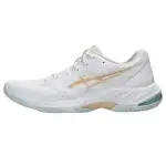 ASICS Netburner Ballistic Ff 3 White Champagne Women's