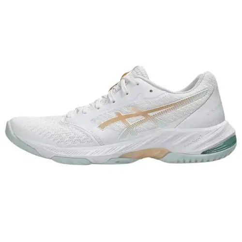 ASICS Netburner Ballistic Ff 3 White Champagne Women's