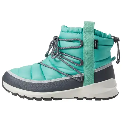 THE NORTH FACE ThermoBall Waterproof And Wear resistant Short Snow Boots Women's Green