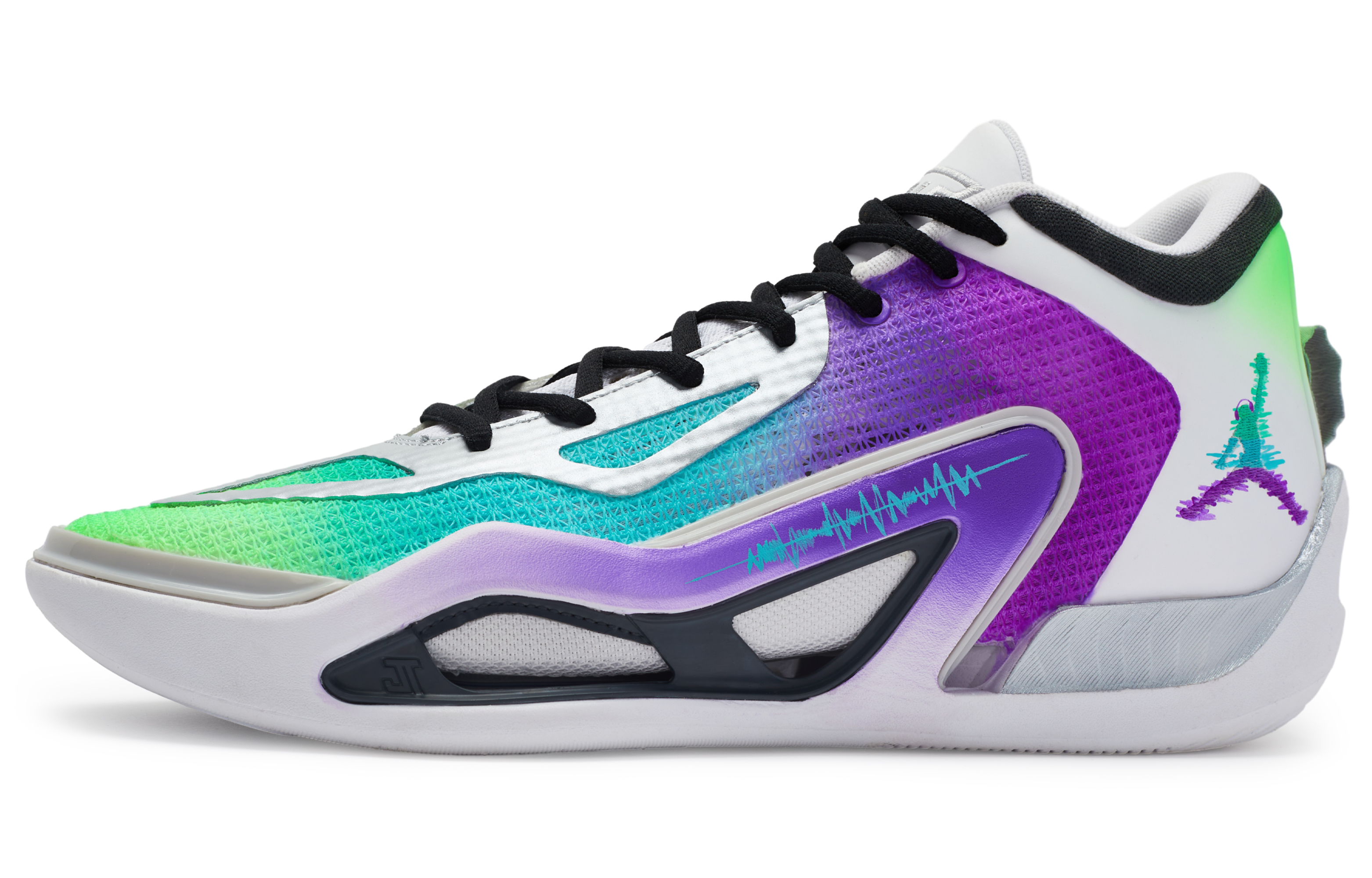 Jordan Tatum 1 811 Manufacturing, Enhanced Shock Wave Abrasion Resistant Slip Resistant Low top Basketball Shoes Men's