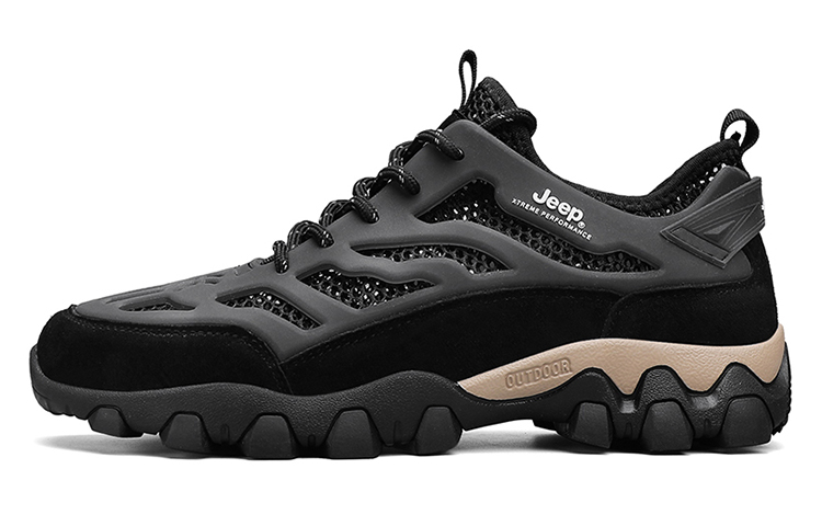 Jeep Low top Outdoor Shoes Men’s Black