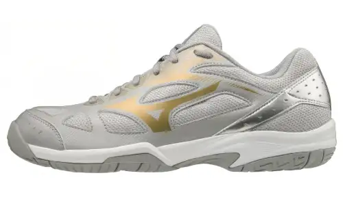 Mizuno Cyclone Speed 1 Low top Training Shoes Unisex Gold Silver
