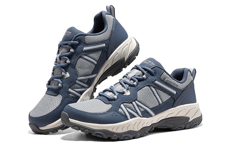 Skechers Grand Peak Trail Bound Low top Outdoor Shoes Women’s Blue Gray