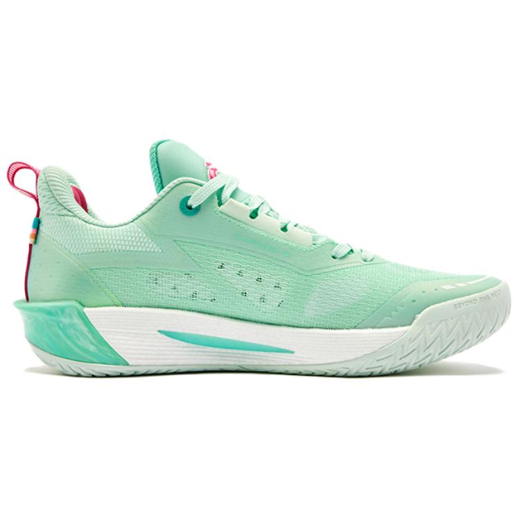 QIAODAN FE3.0 China Jade Cushioning Slip Resistant Abrasion Resistant Breathable Support Anti Twist Grip