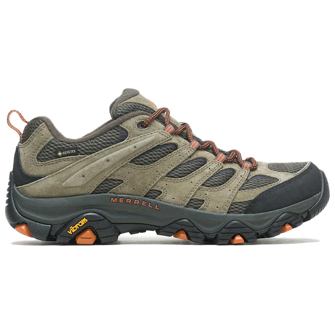 MERRELL Slip Resistant Abrasion Resistant Slip Resistant Abrasion Resistant Low top Hiking Shoes Men’s Olive