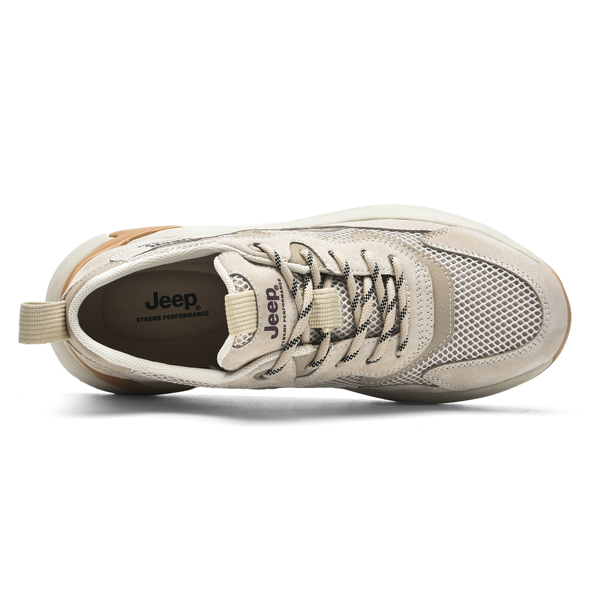Jeep Fabric Comfortable Round Toe Abrasion Resistant Breathable Abrasion Resistant Breathable Low top