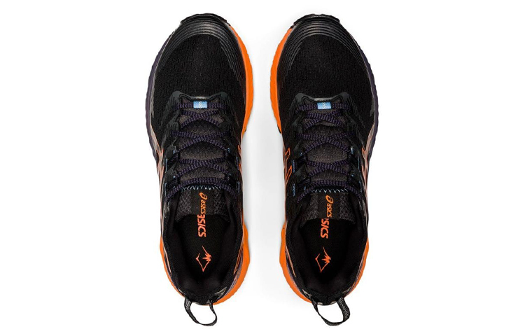 ASICS Gel Trabuco 10 Black Shocking Orange