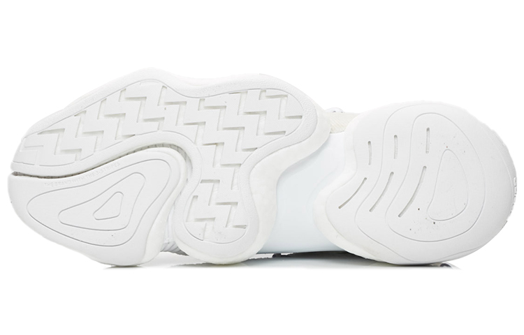 Кроссовки adidas originals Crazy BYW 1.0 (бело-фиолетовые) — фото 5