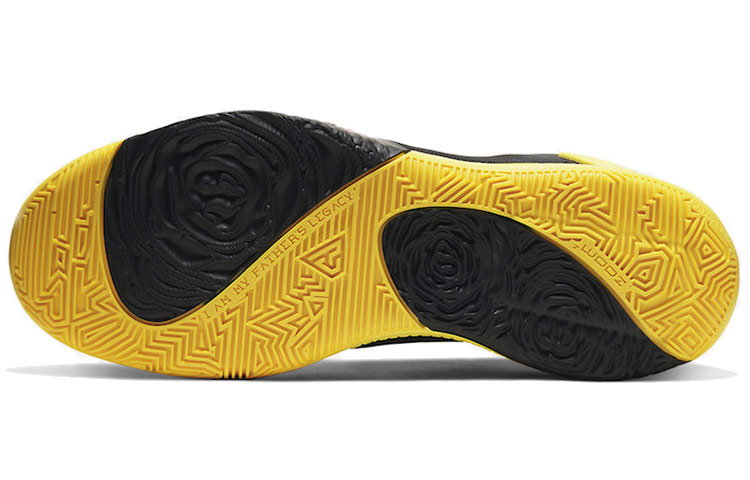 Мужские кроссовки Nike Freak 1 Zoom EP "Soul Glo" (черно-желтый) — Чёрныйжёлтый — фото 6