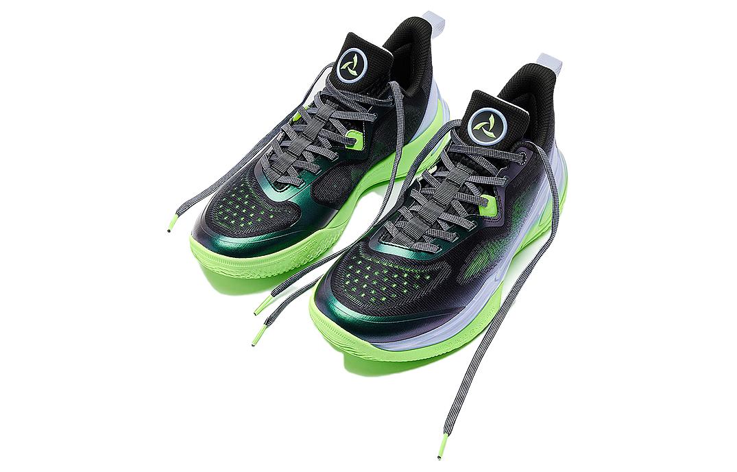 QIAODAN Wind Blade 4 Cushioning Support Abrasion Resistant Cushioning Support Abrasion Resistant Low top