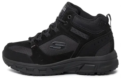 Skechers Mid top Mountaineering Hiking Shoes Men's Black