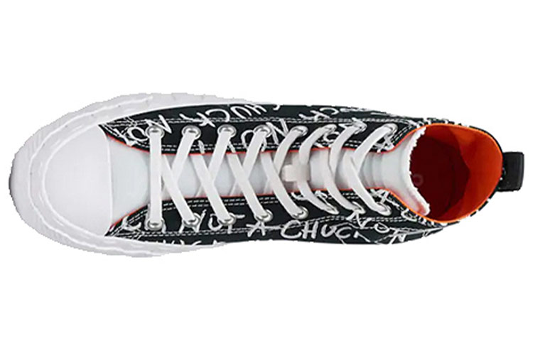 Кеды Converse CTAS UNT1TL3D Chuck 1970s UNT1TL3D Hi (черный) — фото 3