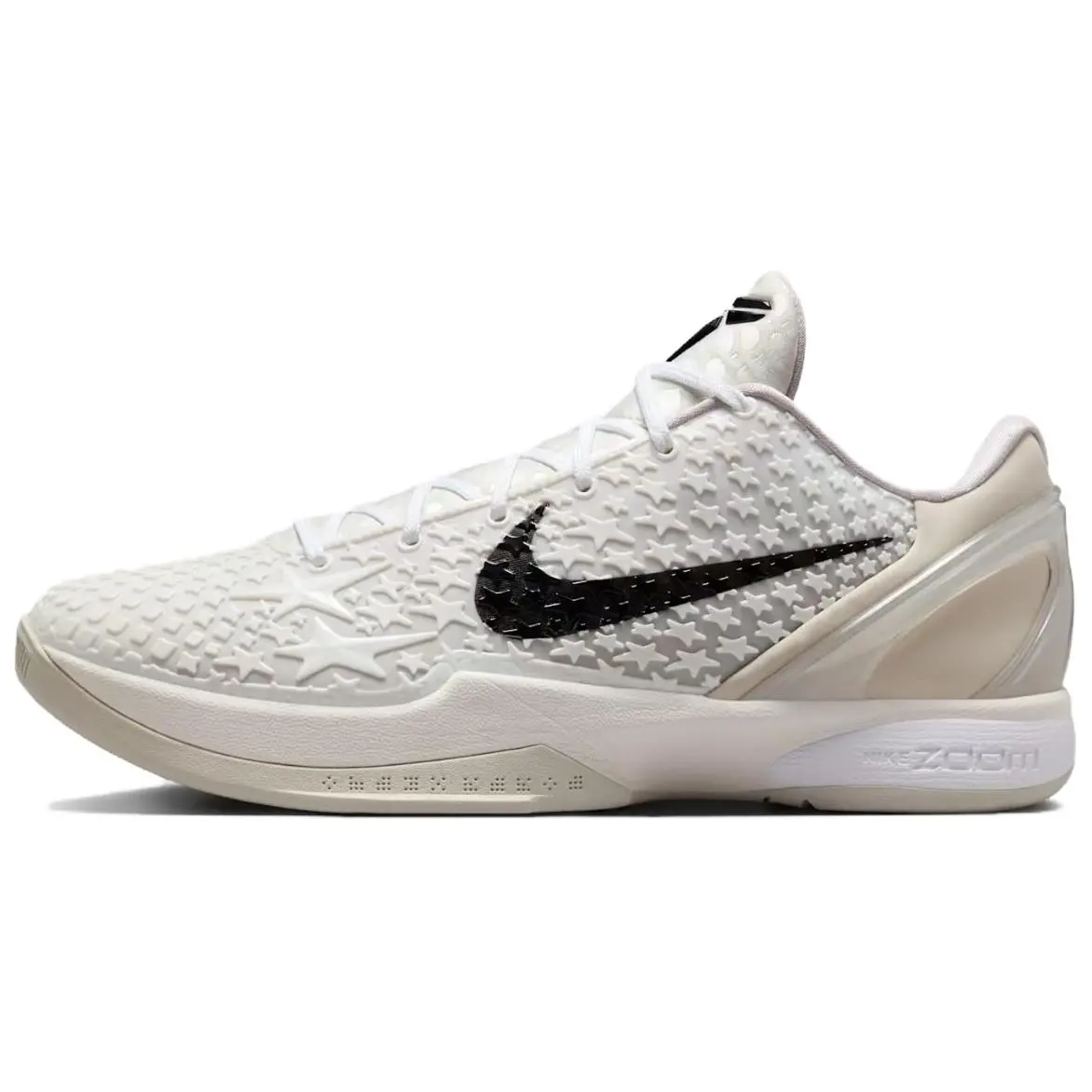 Nike Zoom Kobe 6 Low top Basketball Shoes Unisex White