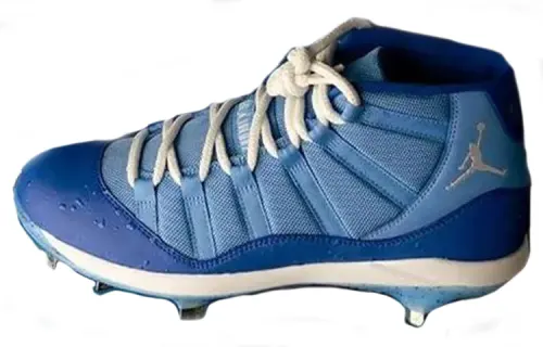 Jordan Air Jordan 11 Cushioning High top Training Shoes Men's Blue