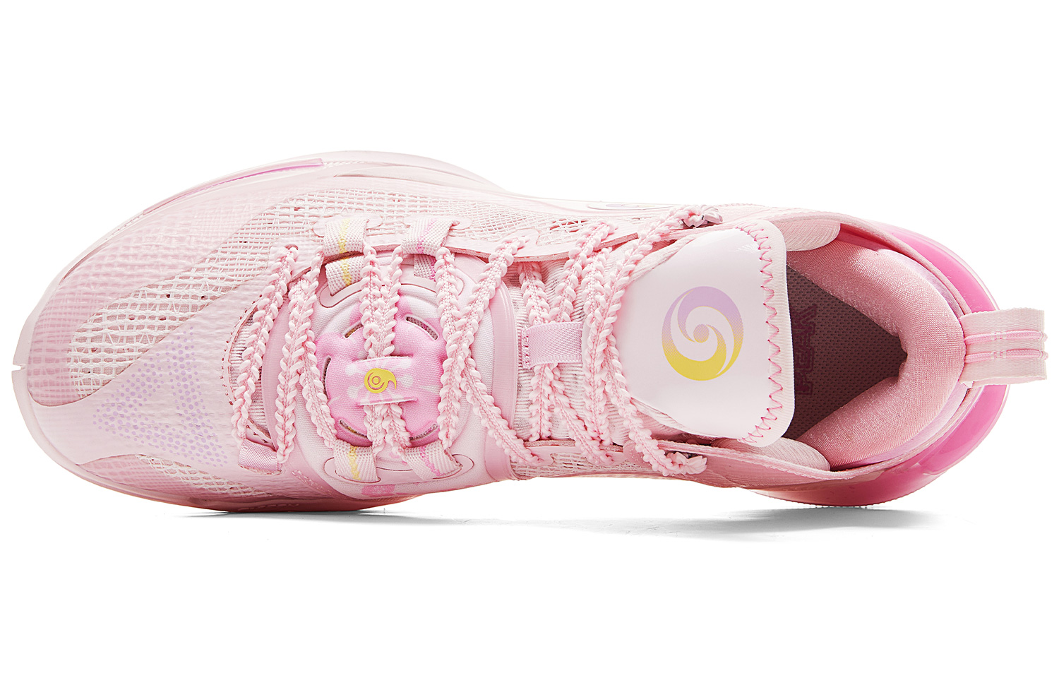 PEAK Flash 6 Taichi, Cherry Blossom Color Cushioning Abrasion Resistant Support Lightweight Anti Rollover Low top