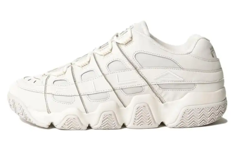 FILA Low top Vintage Basketball Shoes Unisex Beige