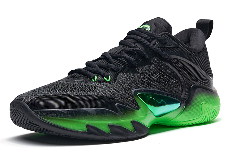 XTEP Against The Sky Generation Sky01 Cushioning, Wear Resistant Low top Basketball Shoes Men’s Hellfire Colorway