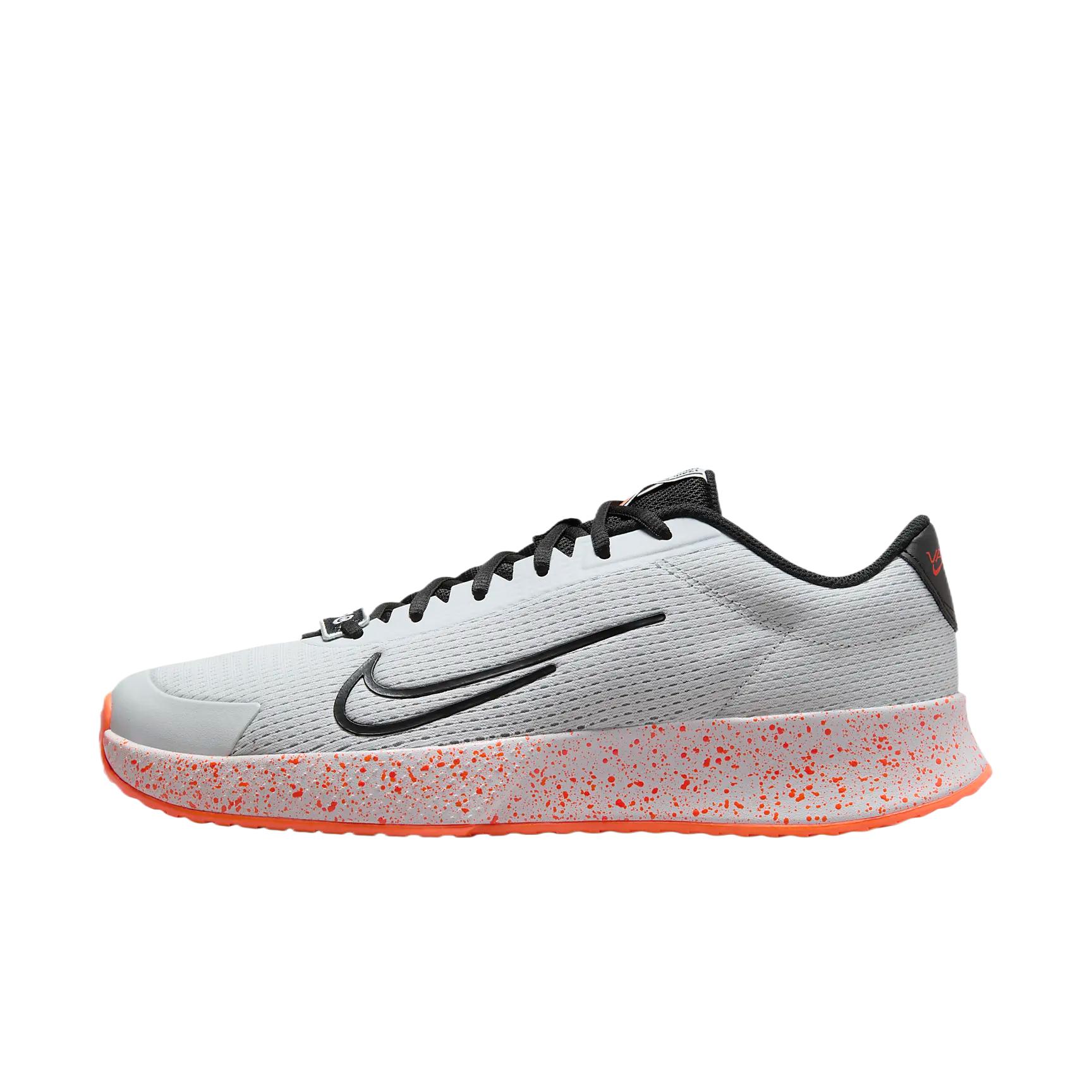 Nike Court Vapor Lite 2 Hc Premium Pure Platinum Hyper Crimson Black