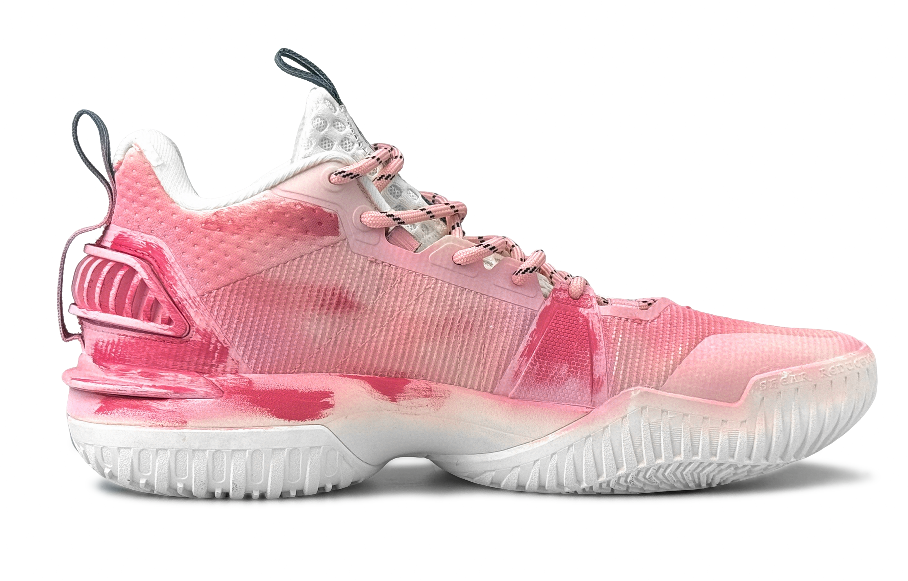Li Ning Storm 2024 Cushioning Slip Resistant Lightweight Cushioning Slip Resistant Lightweight Low top Basketball Shoes