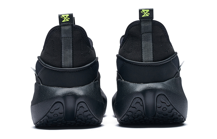 361° Basketball Shoes Men’s Low Top Obsidian Black/Neon Solar Yellow