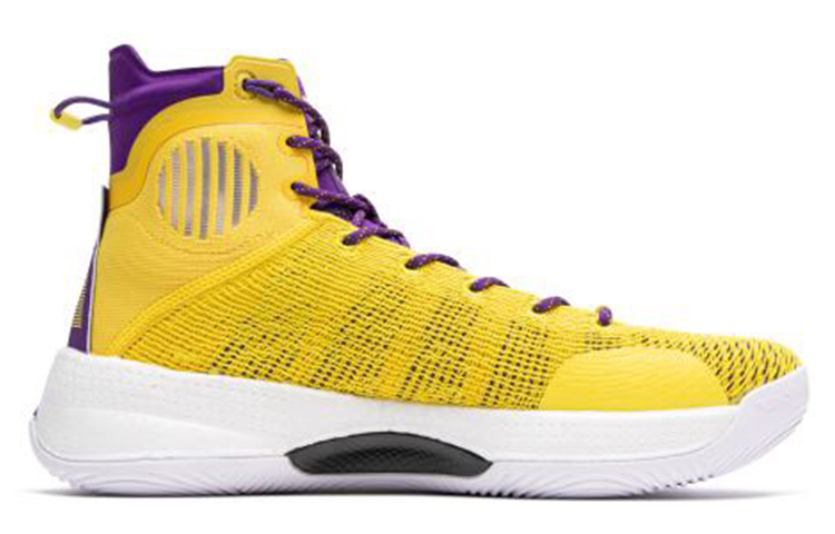 Li Ning YuShuai 13 Boom Coverage Balance Lightweight High top 䨻 Basketball Shoes Men’s Purple Gold