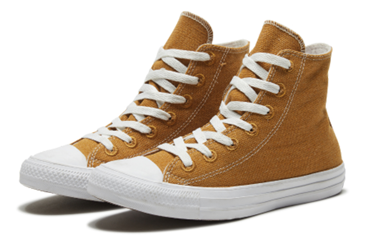 Кеды Converse Chuck Taylor All Star Renew Cotton (пшеничные) — 小麦色 — фото 3