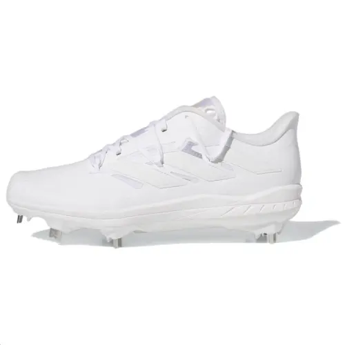 Adidas Adizero Cleats Comfortable Slip Resistant Lightweight Non slip Lightweight Low top Training Shoes Men's White