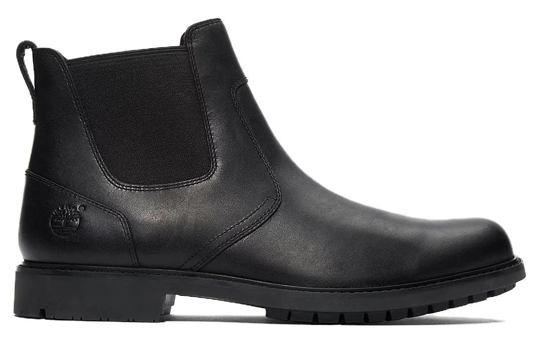 Timberland Stormbucks Ankle Length Chelsea Boots Men's Black