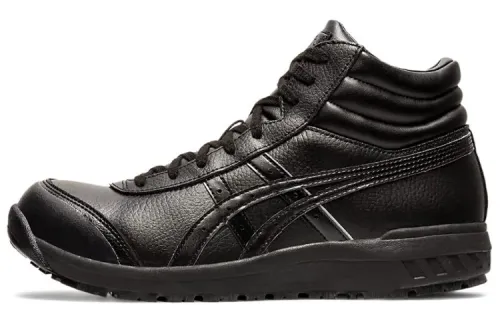 ASICS Winjob Cycling Shoes Unisex High Top Black