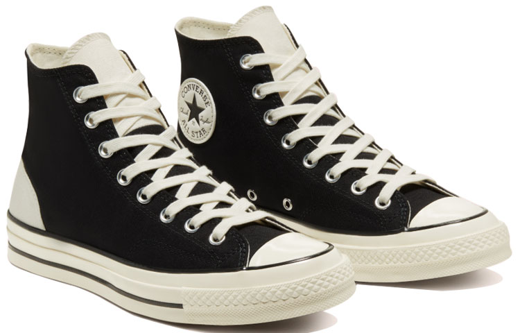 Кеды Converse 1970s Psychedelic Hoops (черно-белые) — фото 3