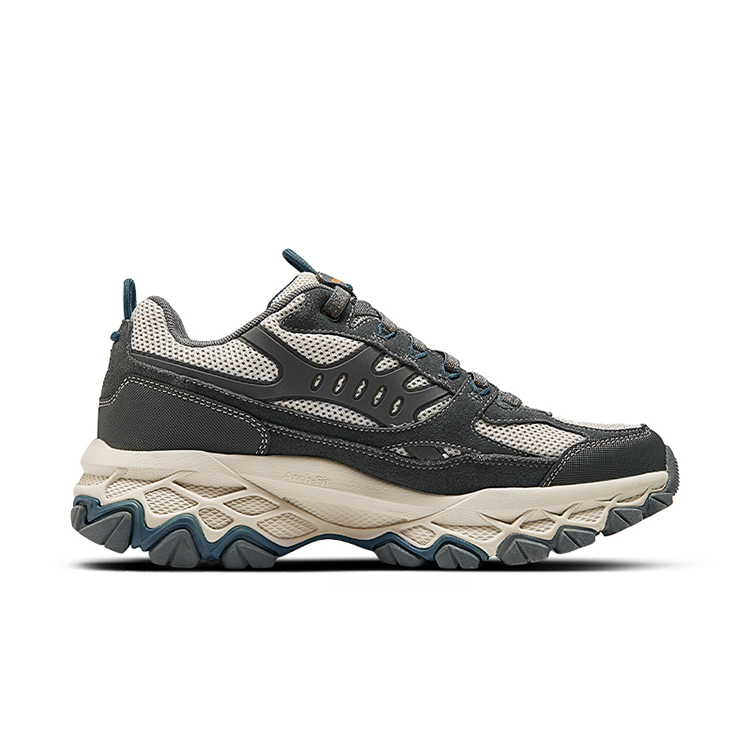 Skechers OUTDOOR MENS Low top Outdoor Lightweight Hiking Shoes Men’s Gray Blue