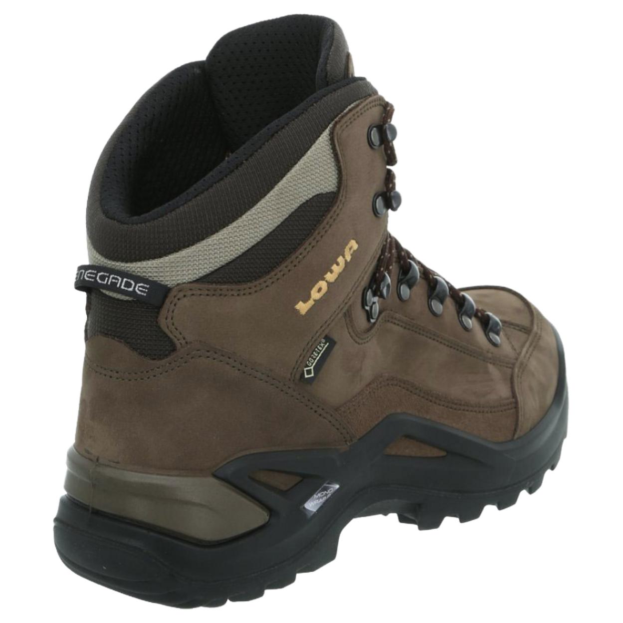 Lowa Renagade GTX Top Grain Cow Leather Mid top Mountaineering Shoes Men’s Tan