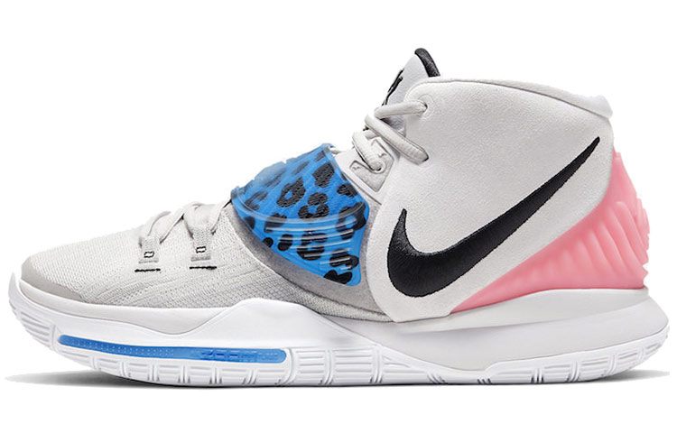 Унисекс кроссовки Nike Kyrie 6 (розово-голубые)