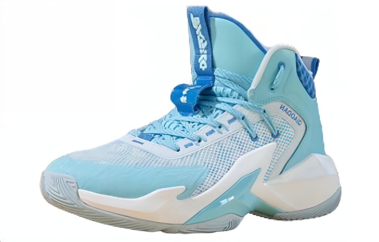 QIAODAN Fashion Trend High top Basketball Shoes Men’s Blue