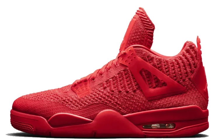 Jordan 4 Retro Flyknit Red