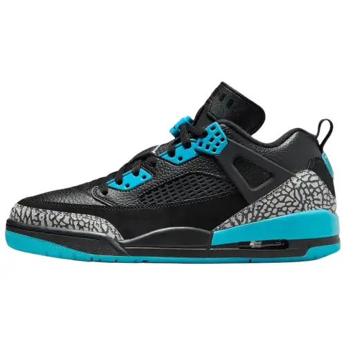 Jordan Spizike Vintage Basketball Shoes Unisex Black Blue