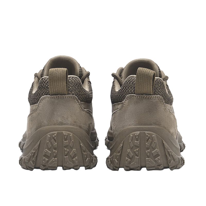 Jeep Comfortable Abrasion Resistant Low top Hiking Shoes Men’s Khaki