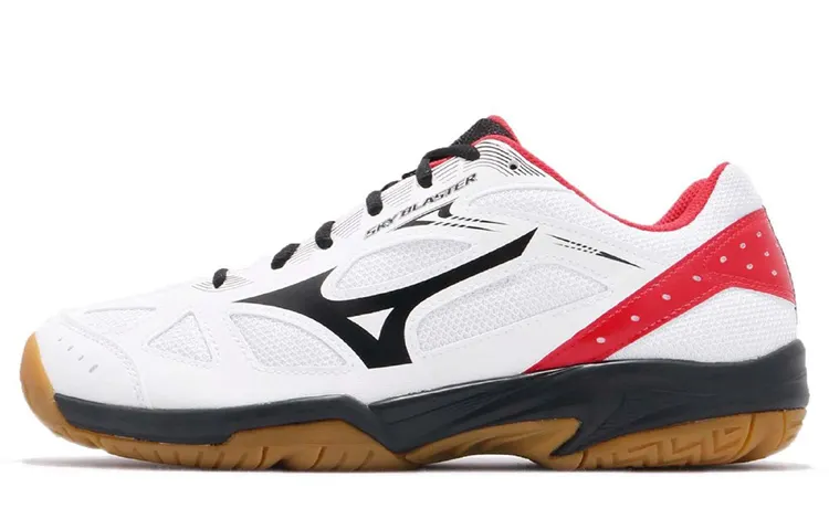 Mizuno Sky Blaster Badminton Shoes Unisex Low Top White/Black