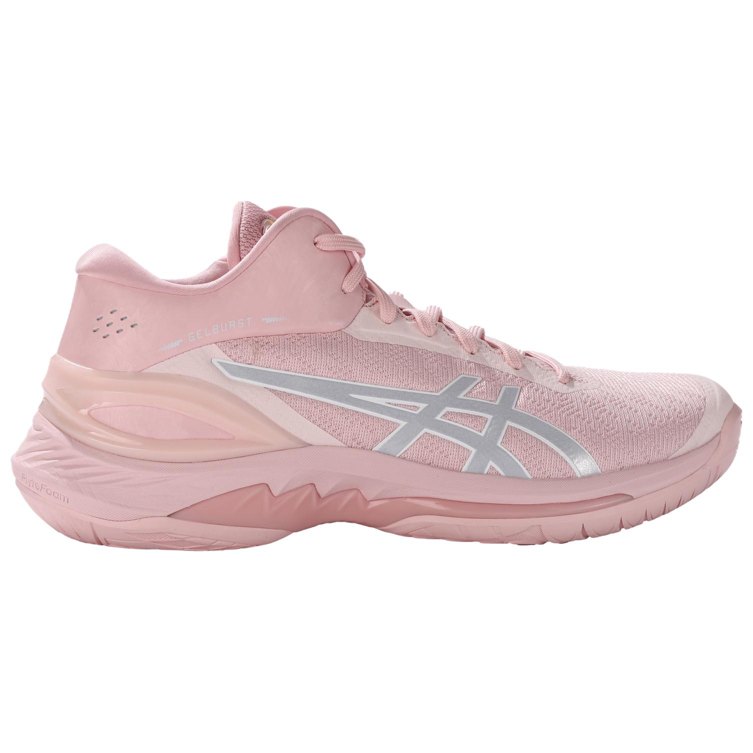 ASICS GELBURST 28 Textile, Synthetic Leather Abrasion Resistant Mid top Basketball Shoes Men’s Pink